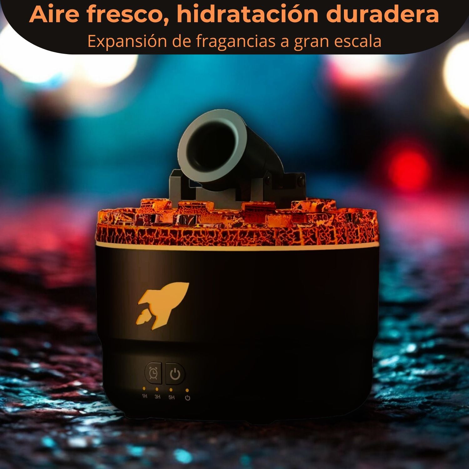 Humidificador cañón